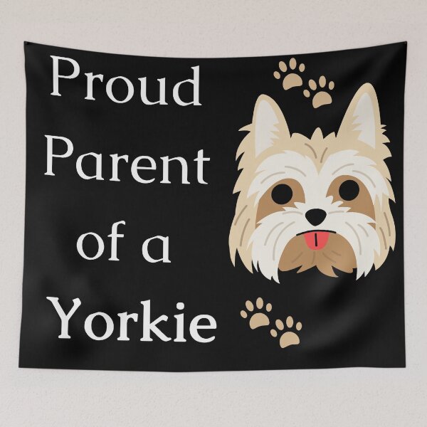 Item preview, Proud parent of a Yorkie - Yorkshire terrier dog designed and sold by Maful.