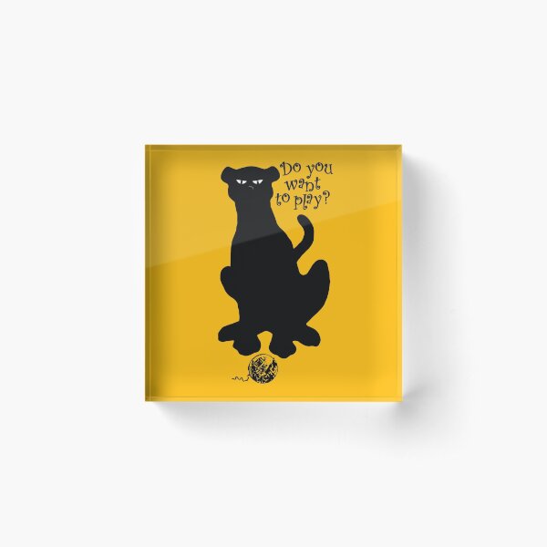 Gatito Bloque acrílico