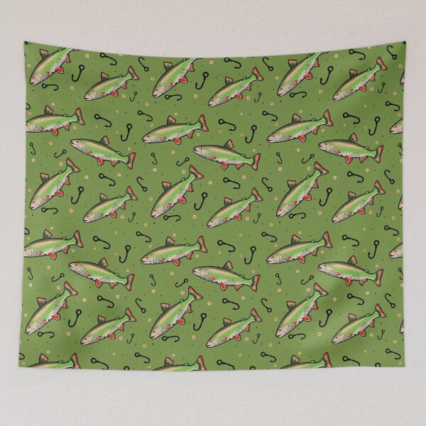 Item preview, Char Pattern on Green  designed and sold by Artbybrittneyk.