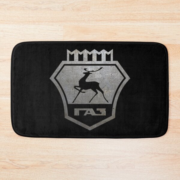 Item preview, GAZ logo - Gorky Automobile Factory - Soviet Offroad Extraordinaire! (on black) designed and sold by Groenendijk.
