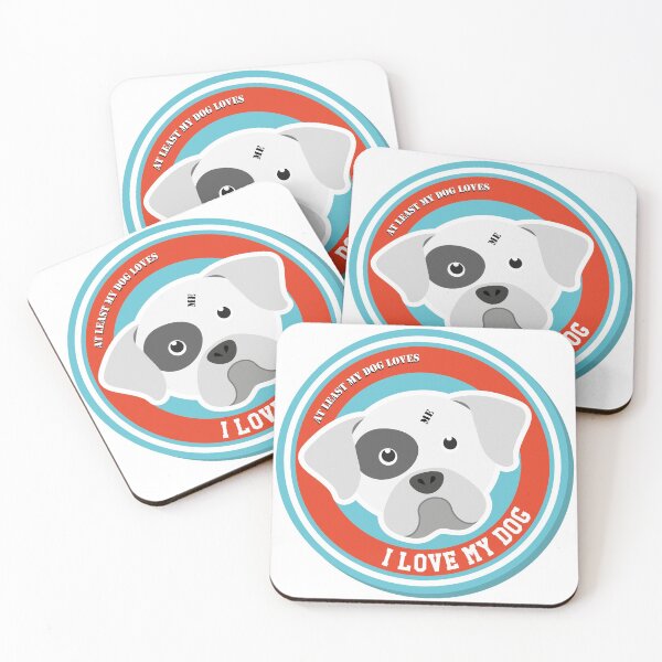Item preview, At Least My Dog Loves Me designed and sold by MrAbde.