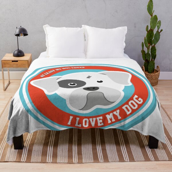 Item preview, At Least My Dog Loves Me designed and sold by MrAbde.
