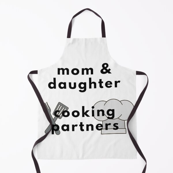 Parent-child Kitchen Apron Mother Daughter Printed Sleeveless