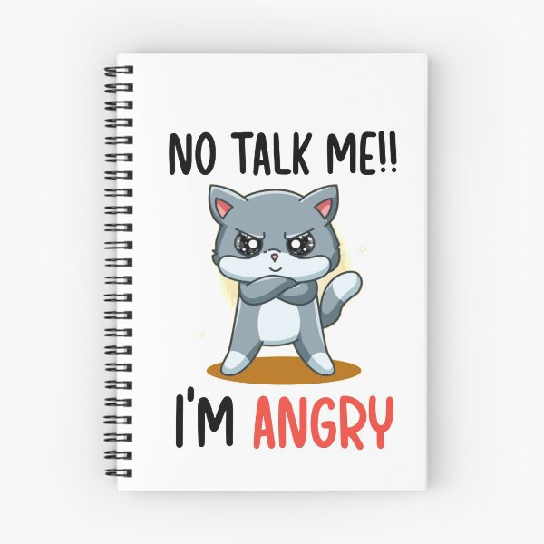 Item preview, no talk me im angry designed and sold by Designhub14.