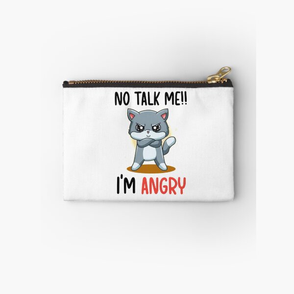 Item preview, no talk me im angry designed and sold by Designhub14.
