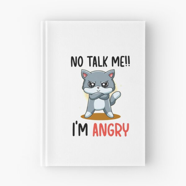 Item preview, no talk me im angry designed and sold by Designhub14.
