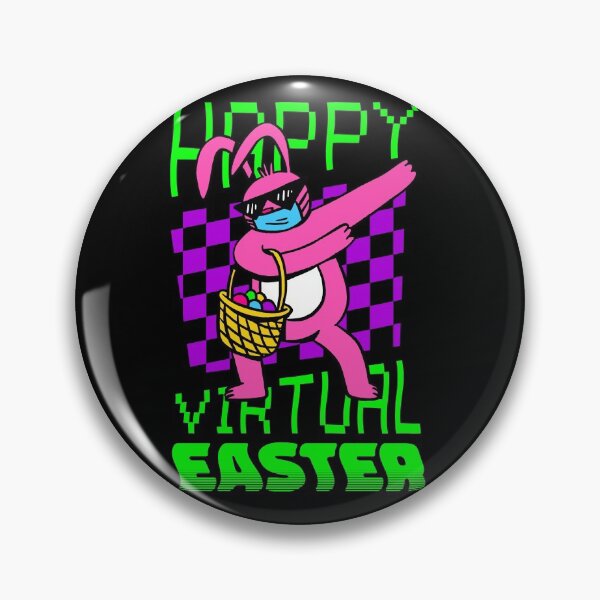 Item preview, virtual easter bunny pandemic lockdown  designed and sold by Gossip Rag.