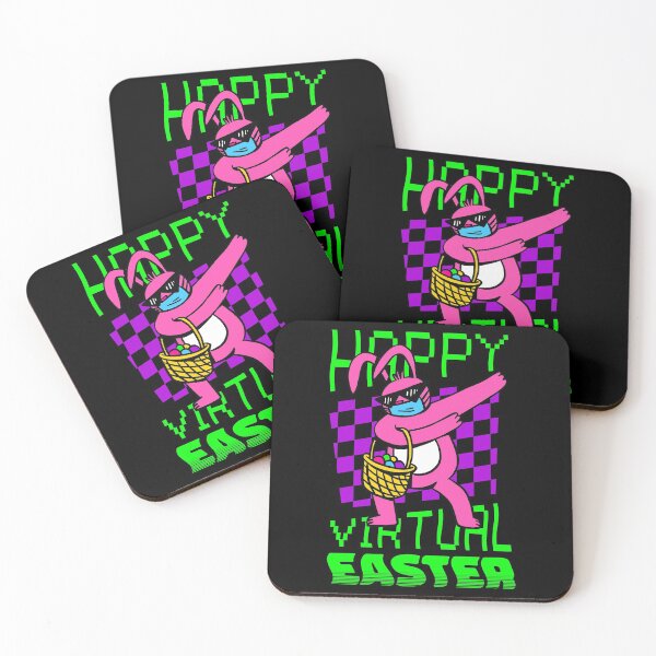 Item preview, virtual easter bunny pandemic lockdown  designed and sold by Gossip Rag.