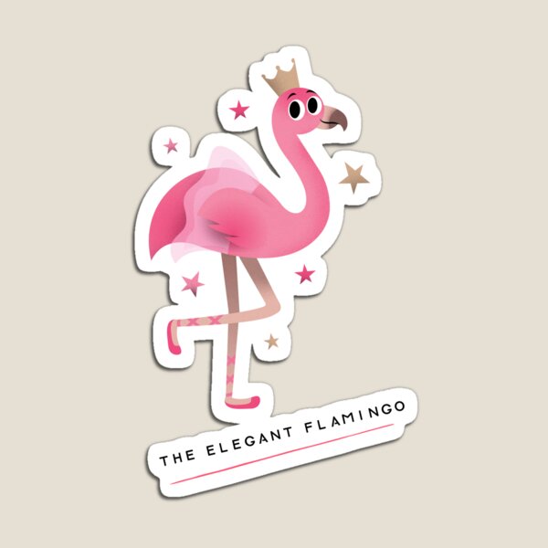 Item preview, The elegant flamingo designed and sold by PCW17.