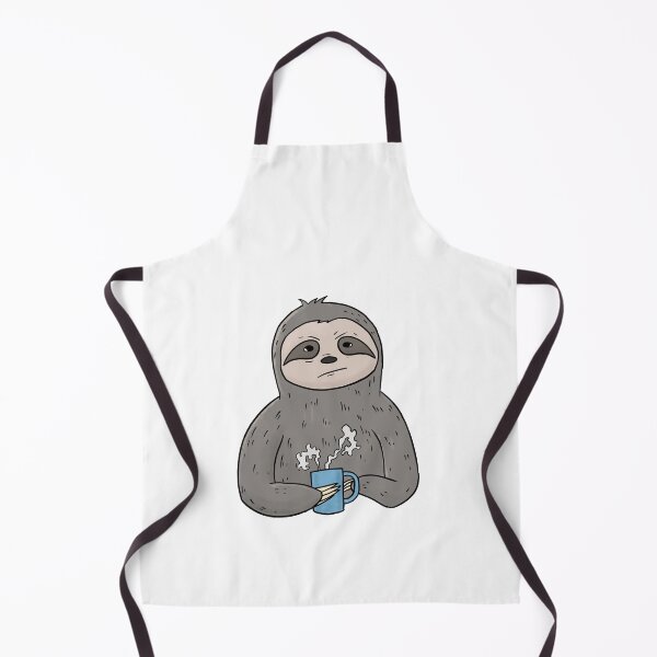 Item preview, Grumpy Sloth with Coffee Morning Grouch designed and sold by Mesyo.