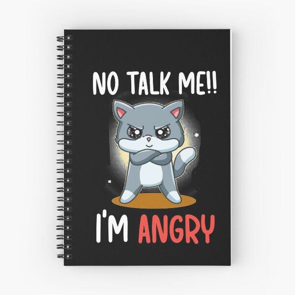 Item preview, no talk me im angry designed and sold by Designhub14.