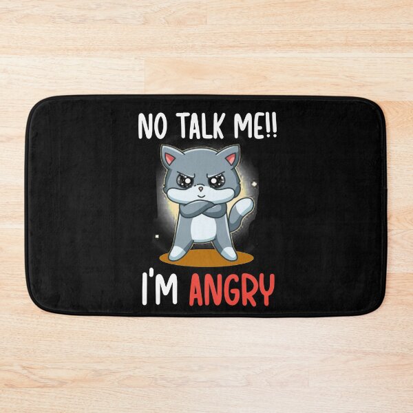Item preview, no talk me im angry designed and sold by Designhub14.