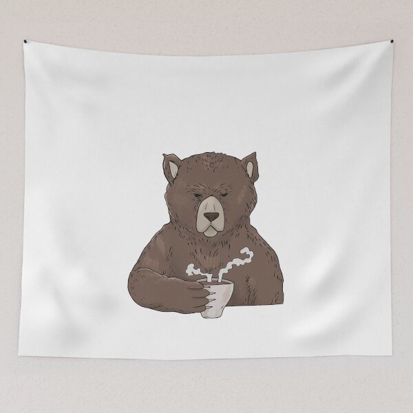 Item preview, Grumpy Bear with Coffee Morning Grouch designed and sold by Mesyo.