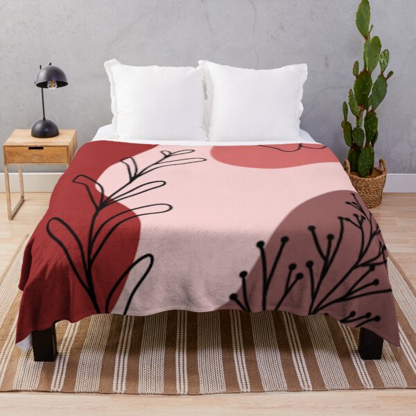 Item preview, Abstract plants canvas print designed and sold by KlerinJomon.