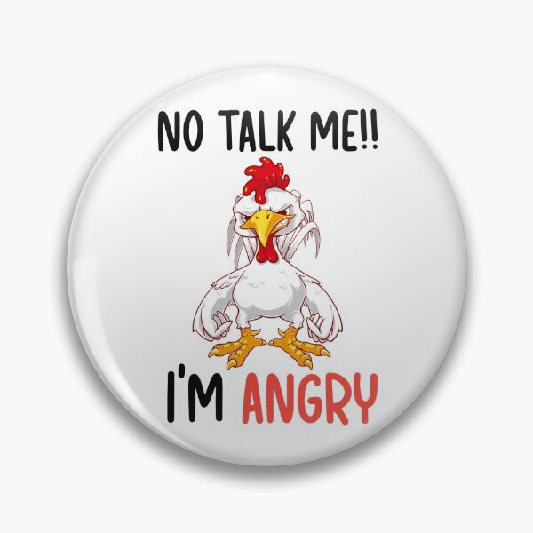 Item preview, no talk me im angry designed and sold by Designhub14.