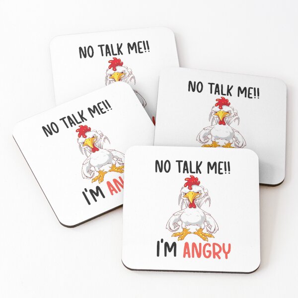 Item preview, no talk me im angry designed and sold by Designhub14.