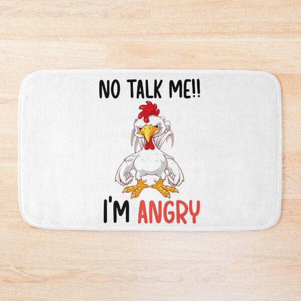 Item preview, no talk me im angry designed and sold by Designhub14.