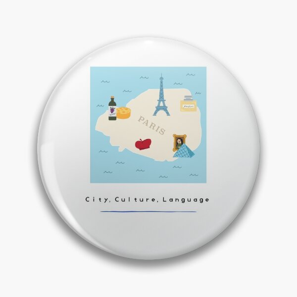 Item preview, Paris city, culture, language designed and sold by PCW17.