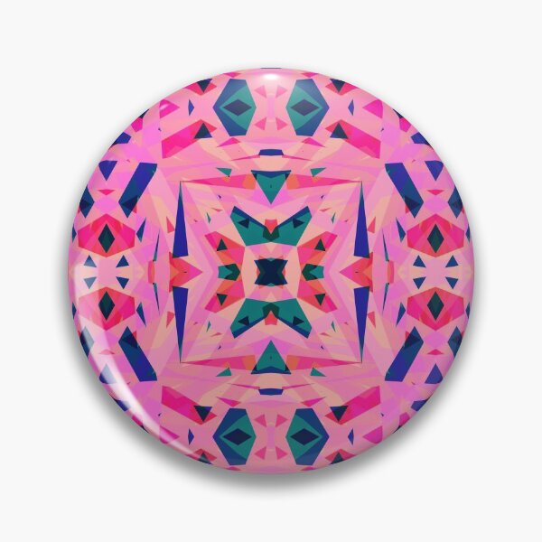 Item preview, Summer Pink Green Blue Geometric Design Pattern  designed and sold by PatternPerfect.