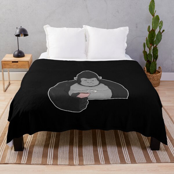 Item preview, Grumpy Gorilla Ape with Coffee Morning Grouch designed and sold by Mesyo.
