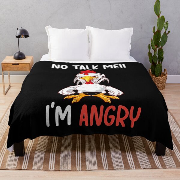Item preview,  no talk me im angry designed and sold by Designhub14.