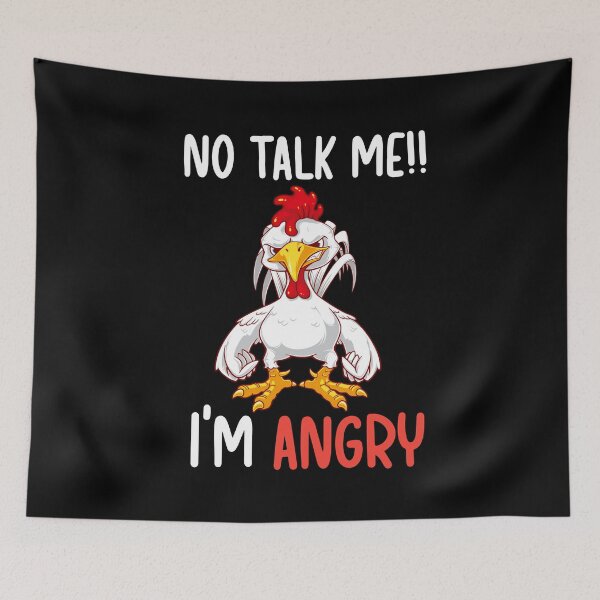 Item preview,  no talk me im angry designed and sold by Designhub14.