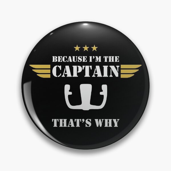 Item preview, Airplane Pilot - I'M THE CAPTAIN designed and sold by pannolinno.