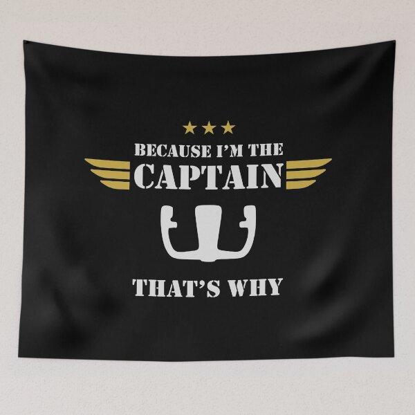Item preview, Airplane Pilot - I'M THE CAPTAIN designed and sold by pannolinno.