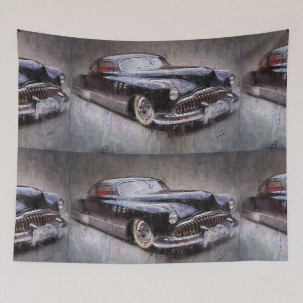 Item preview, Classic oldtimer car - original artwork by Vart  designed and sold by vartstudio.