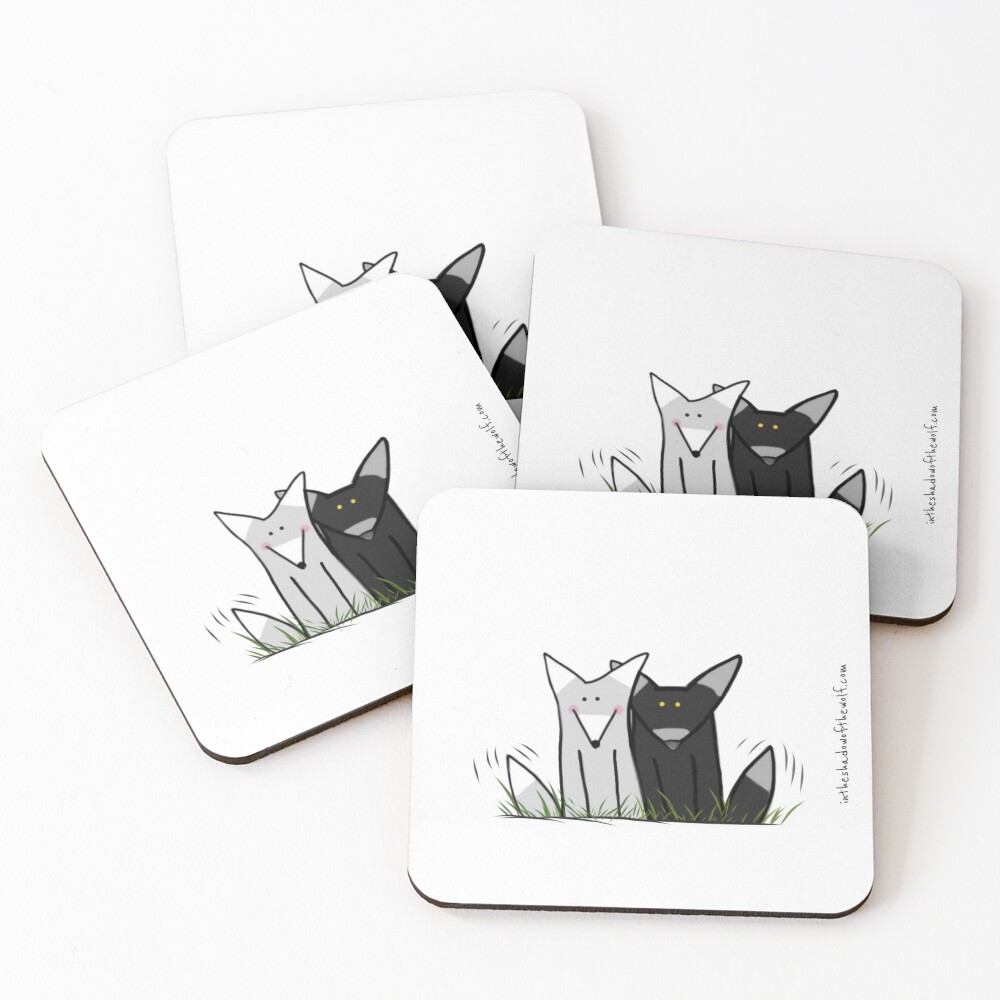 Item preview, Coasters (Set of 4) designed and sold by WolfShadow27.