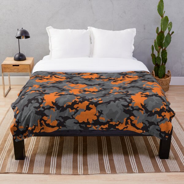 Item preview, Estampado táctico de camuflaje naranja designed and sold by TopTrendNow.