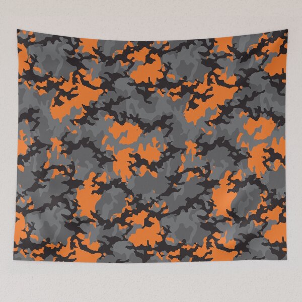 Item preview, Tactical Orange Camo Print designed and sold by TopTrendNow.