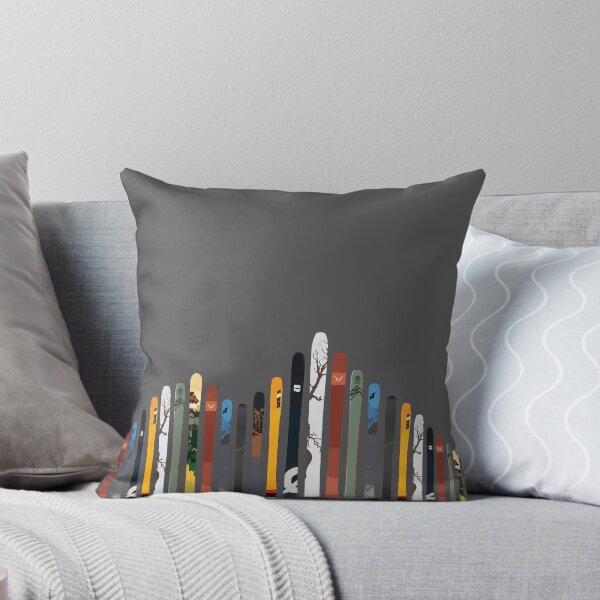 Item preview, Top Skis Mountain Range designed and sold by Kaleb Ahrens.