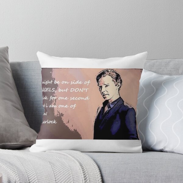 Item preview, Sherlock Quotes designed and sold by FurwaAbid.