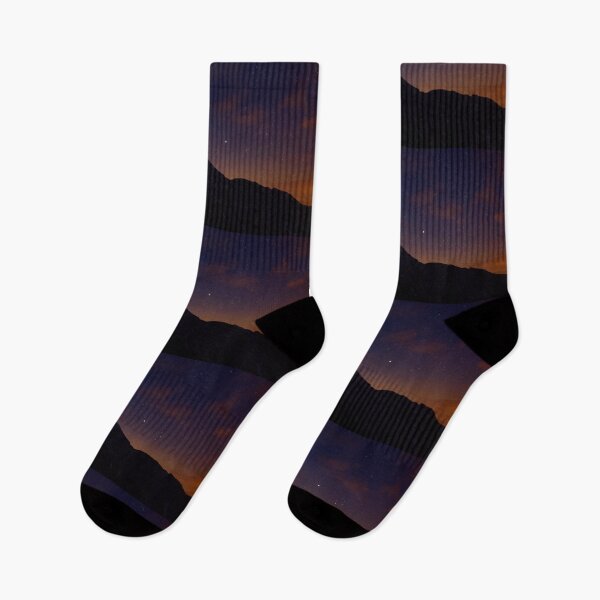 Item preview, Mountain range at sunset. designed and sold by Kallexos.