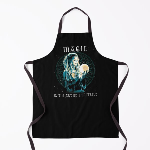 Aperçu de l'œuvre La magie est l’art de la vie elle-même, Crowley, Magie, Sorcellerie, Conception occulte, Wiccan, Cadeau occulte créée et vendue par Proverbial Wisdom Design.