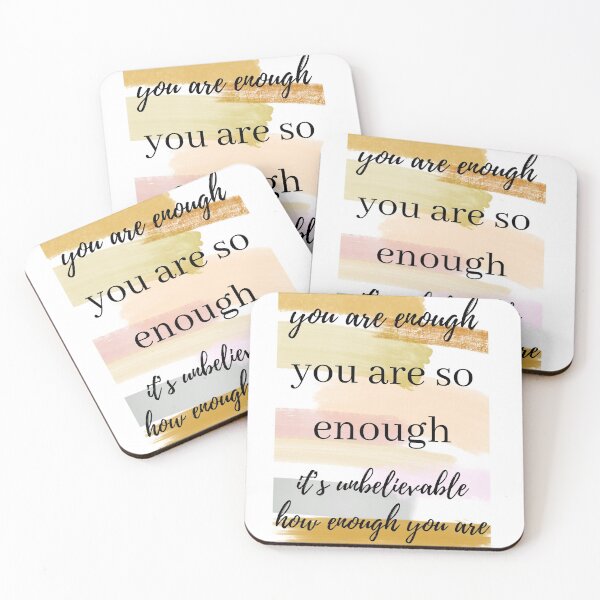Item preview, You are enough quote designed and sold by FightingforHOPE.