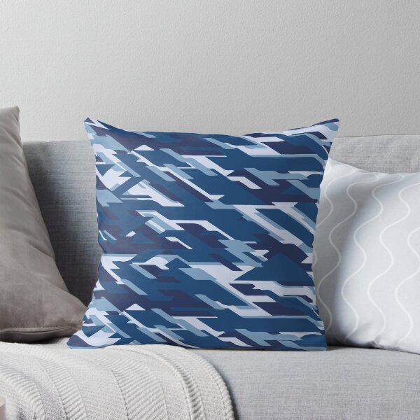 Item preview, Geometric Blue Camo Print designed and sold by TopTrendNow.