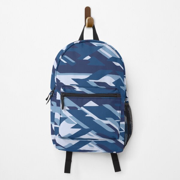 Item preview, Geometric Blue Camo Print designed and sold by TopTrendNow.