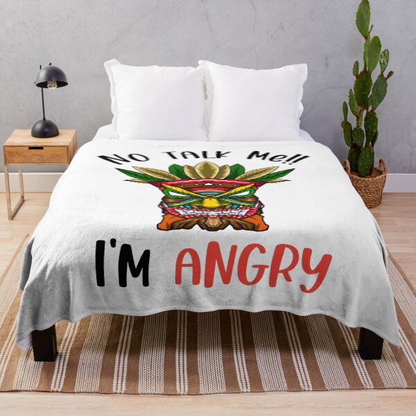 Item preview,  no talk me im angry designed and sold by Designhub14.