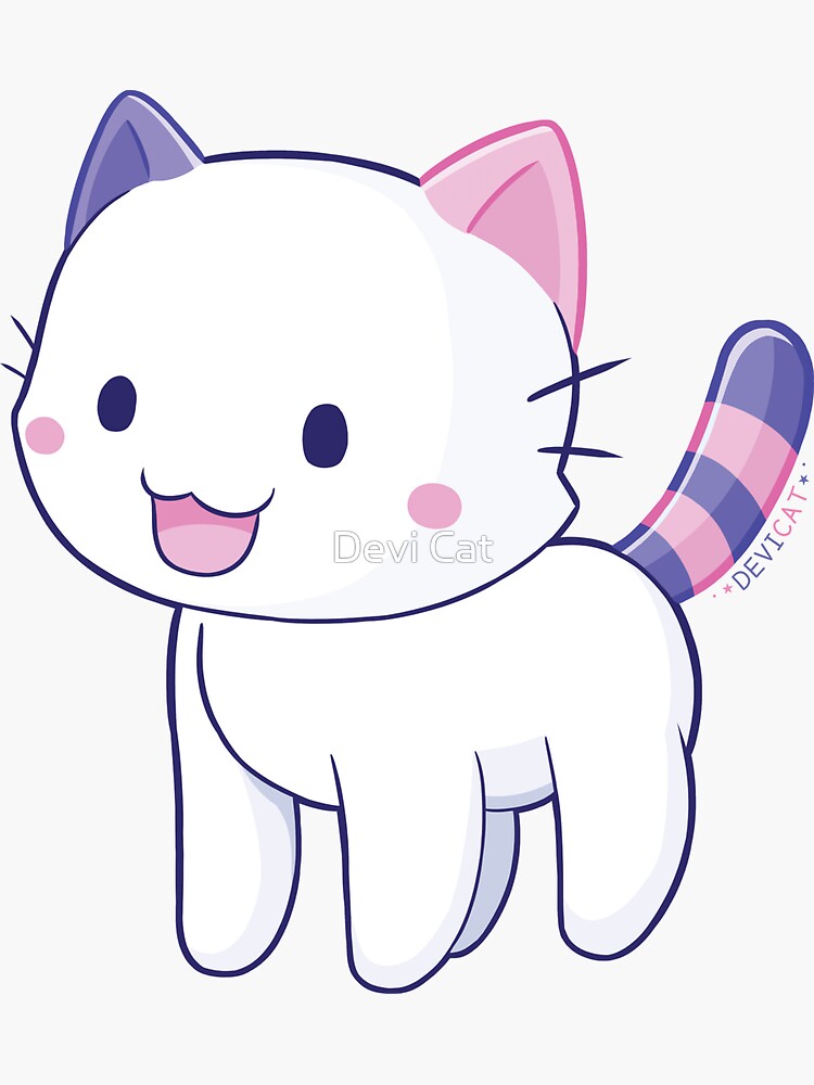 Thumbnail 3 of 3, Sticker, CandiCat • 2021 designed and sold by devicatoutlet.