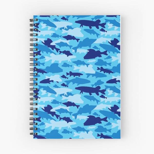 Item preview,  Blue Fish Camo Print designed and sold by TopTrendNow.