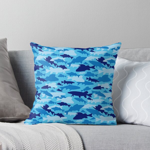 Item preview,  Blue Fish Camo Print designed and sold by TopTrendNow.