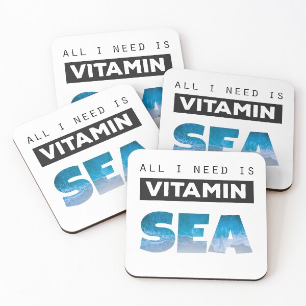 Item preview, All I Need Is Vitamin Sea designed and sold by Harsh Giri.