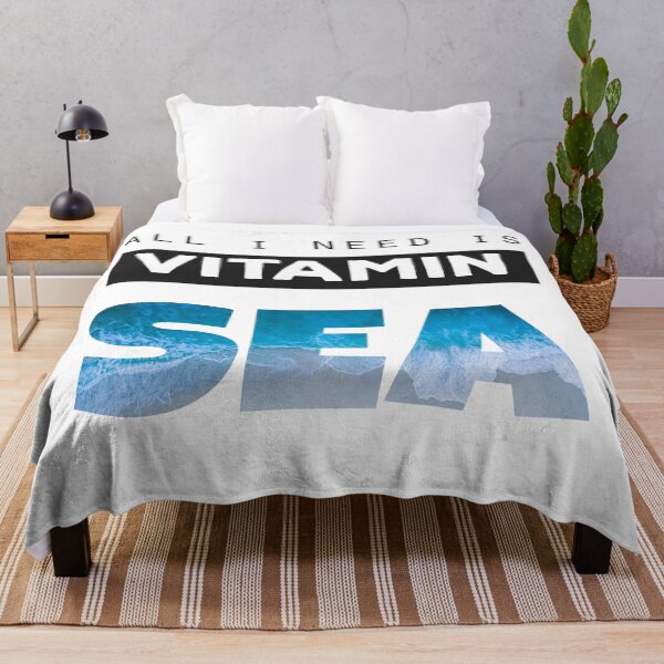 Item preview, All I Need Is Vitamin Sea designed and sold by Harsh Giri.