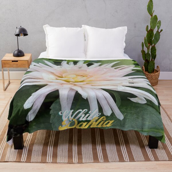 Item preview, White Dahlia set in a green Leafy designed and sold by Vero De.