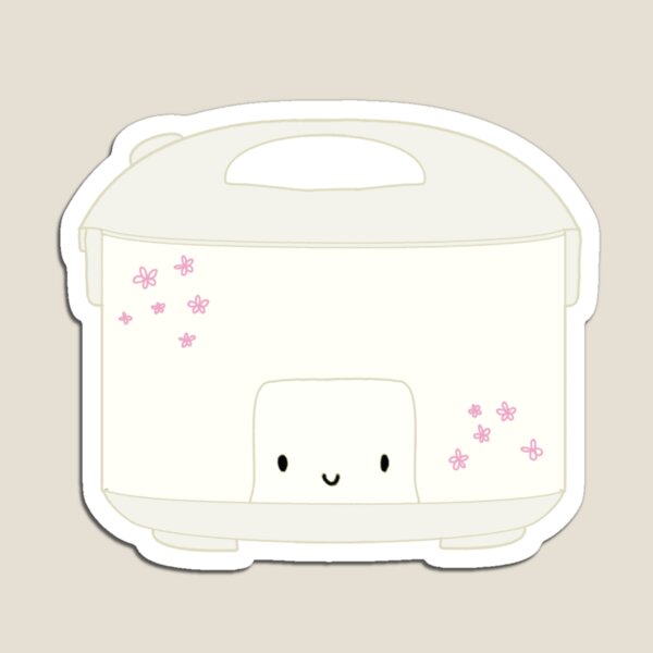 Classic Asian Rice Cooker Magnet for Sale by tiff42