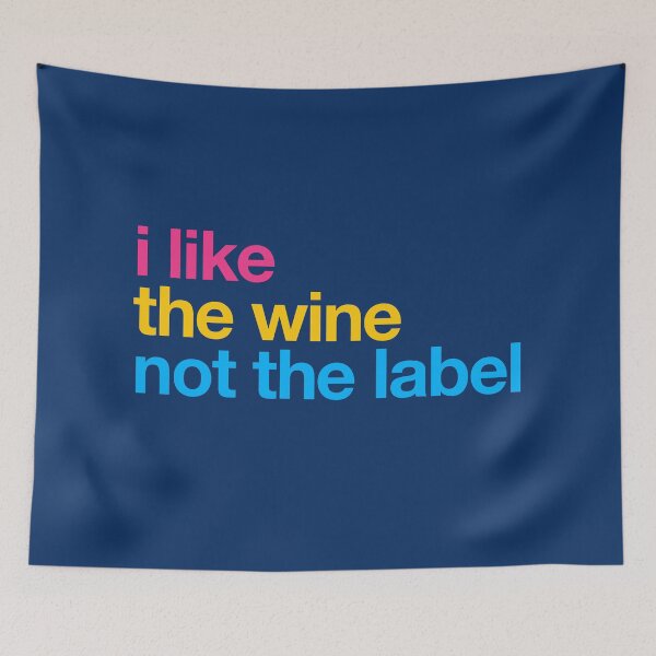 Item preview, I like the wine not the label - Pan colours designed and sold by Lolvetica.