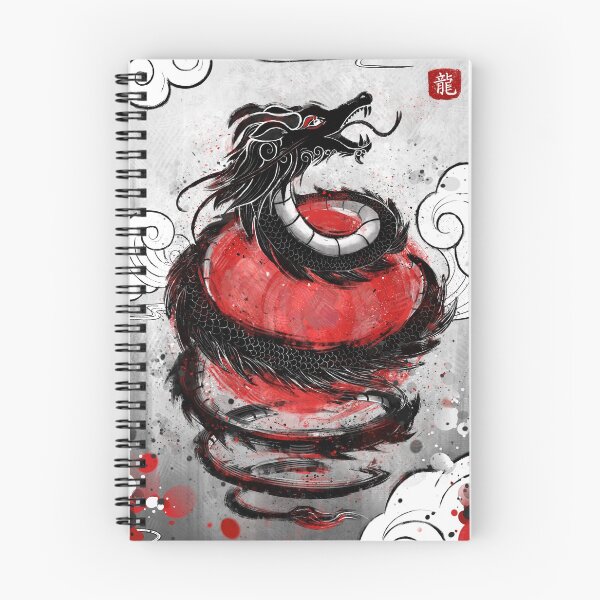 Item preview, Japanese dragon designed and sold by Ruby-Art.