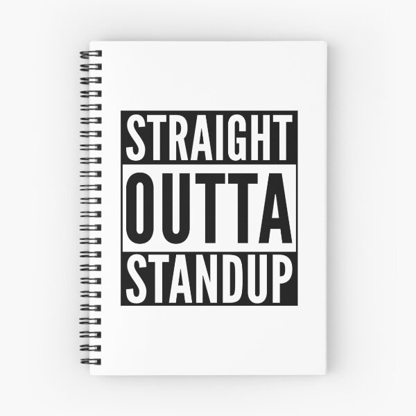Item preview, Straight Outta Standup designed and sold by Tech-e-Tees.